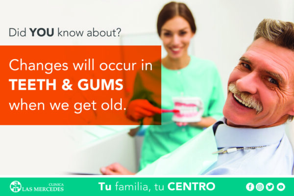 Aging Changes In Teeth And Gums